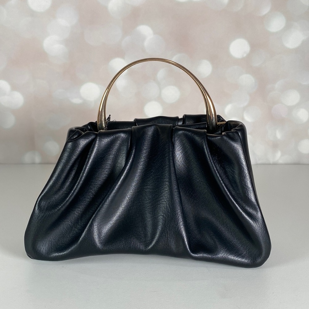 BECOOL Black & Gold Clutch NWT